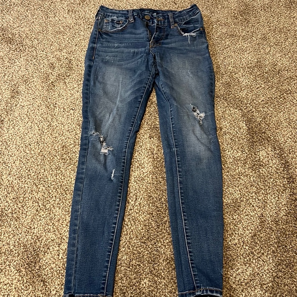 High rise curvy aero jeans size 6